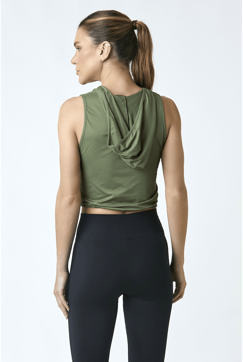BLUSA CROPPED LUAR CAPUZ