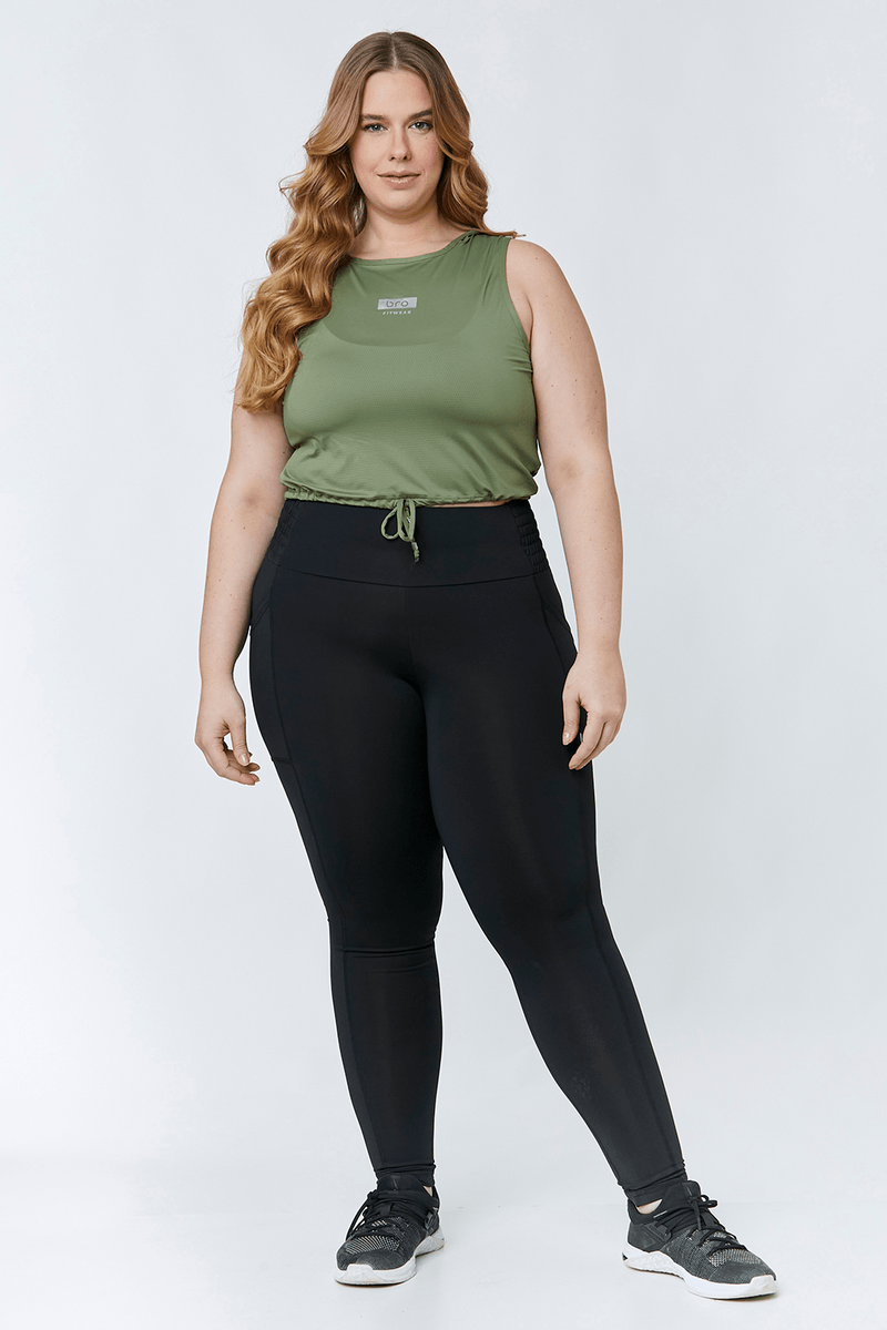 BLUSA CROPPED LUAR CAPUZ