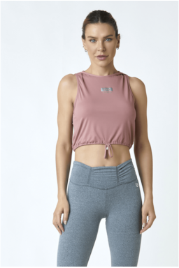 Ver foto 1 de 3 — BLUSA CROPPED LUAR CAPUZ