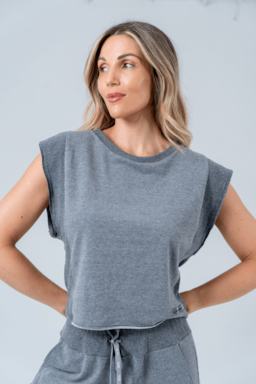 Ver foto 1 de 4 — BLUSA CROPPED NATASHA