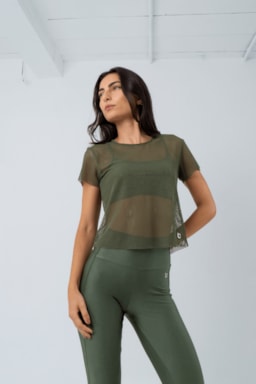 Ver foto 1 de 5 — BLUSA CROPPED SPOT TREVOS