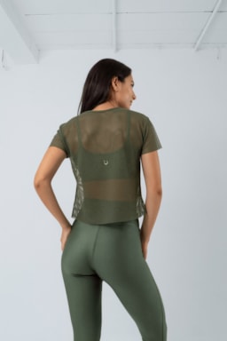 Ver foto 3 de 5 — BLUSA CROPPED SPOT TREVOS
