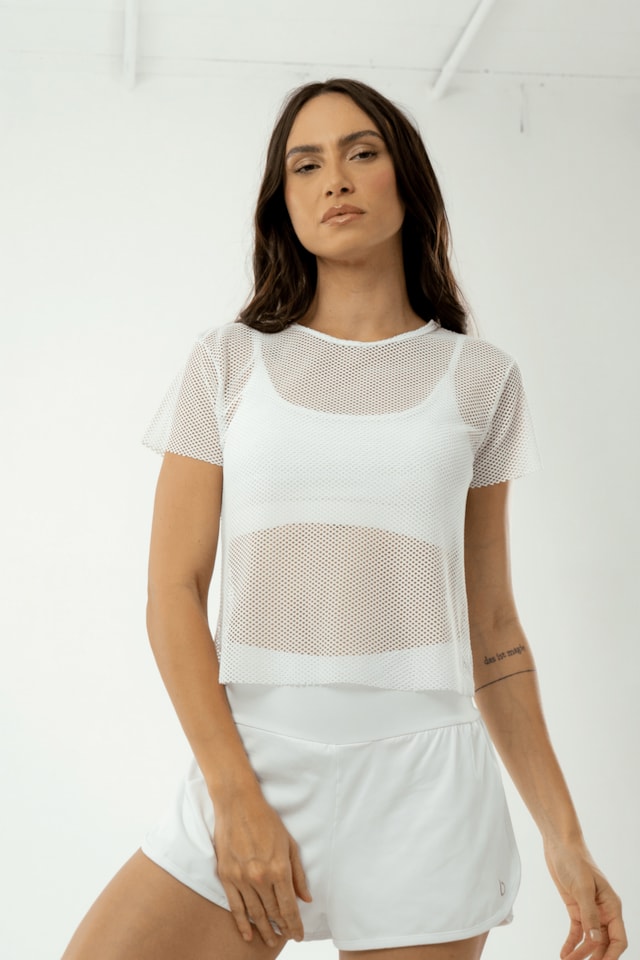 BLUSA CROPPED SPOT TREVOS