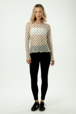 Ver foto 3 de 5 — BLUSA TULE ML POÁ