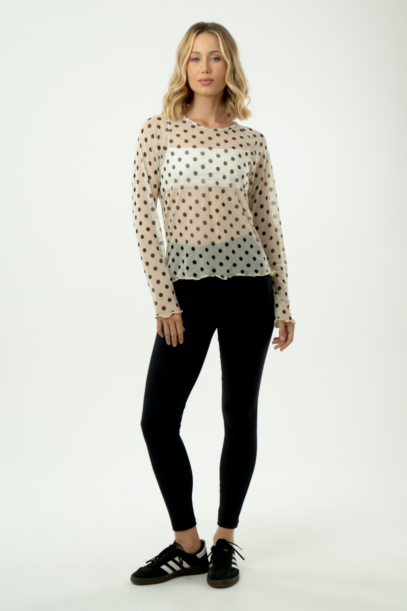 BLUSA TULE ML POÁ