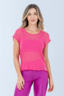 Ver foto 1 de 4 — BLUSA TULE PISTACHE