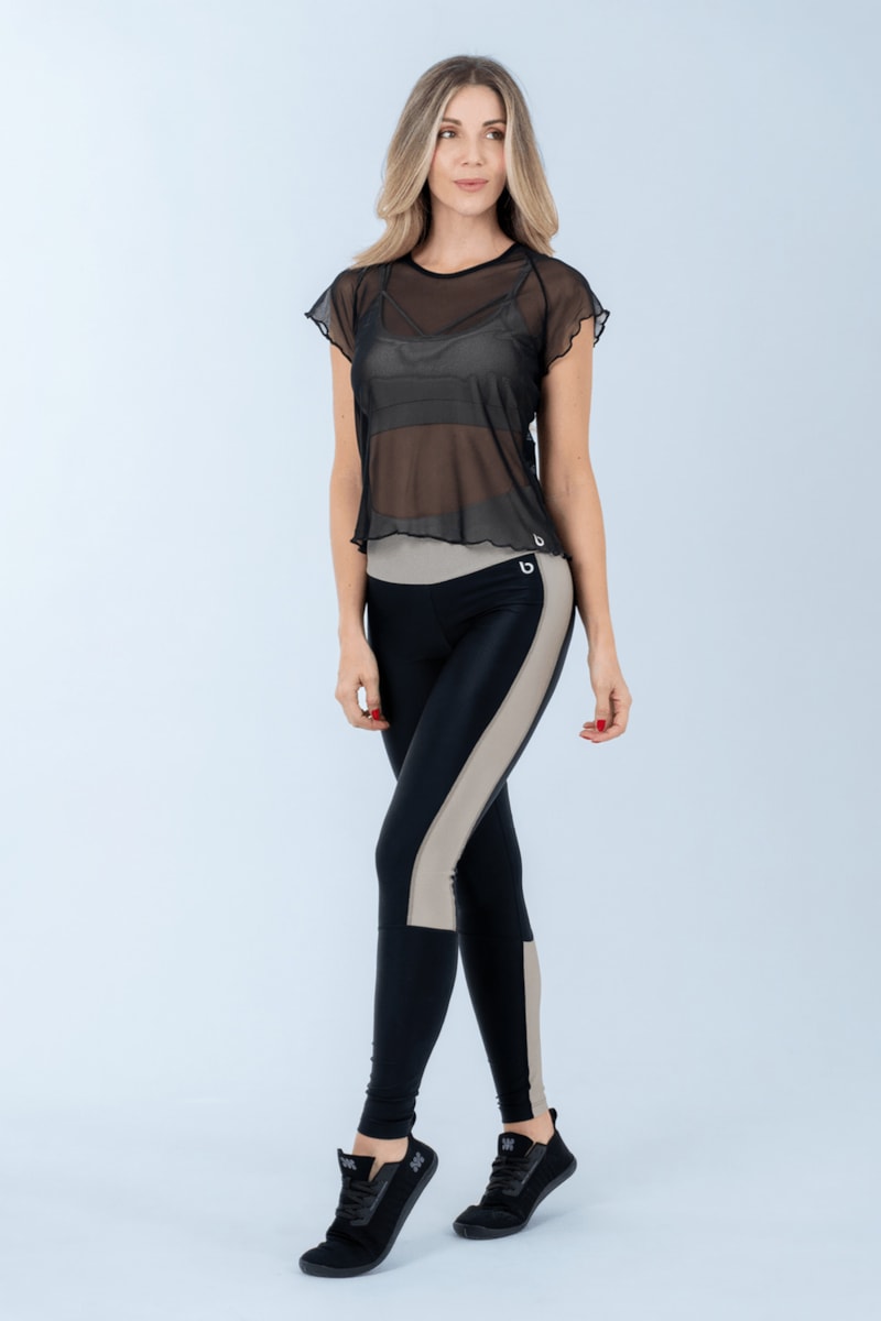 BLUSA TULE PISTACHE