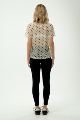Ver foto 4 de 4 — BLUSA TULE POÁ