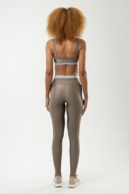 Ver foto 7 de 7 — CALÇA LEGGING MARRONE