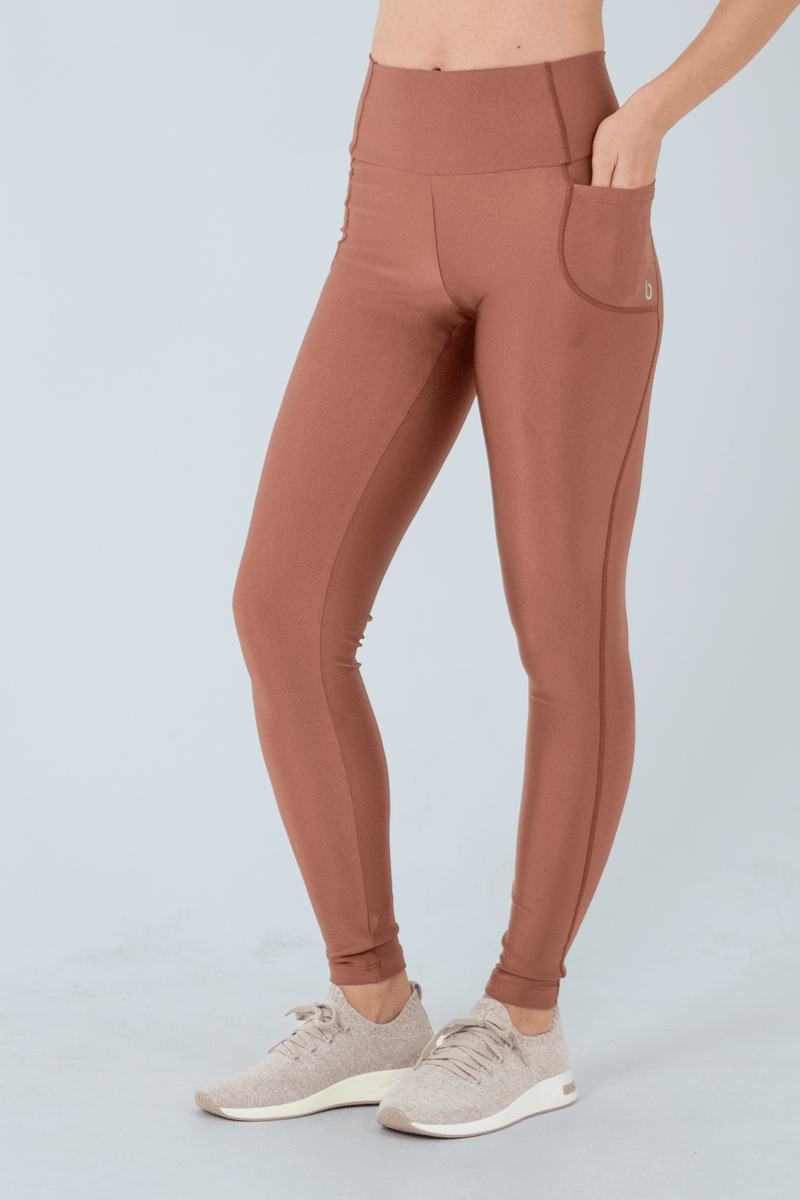 CALÇA LEGGING TERRACOTA