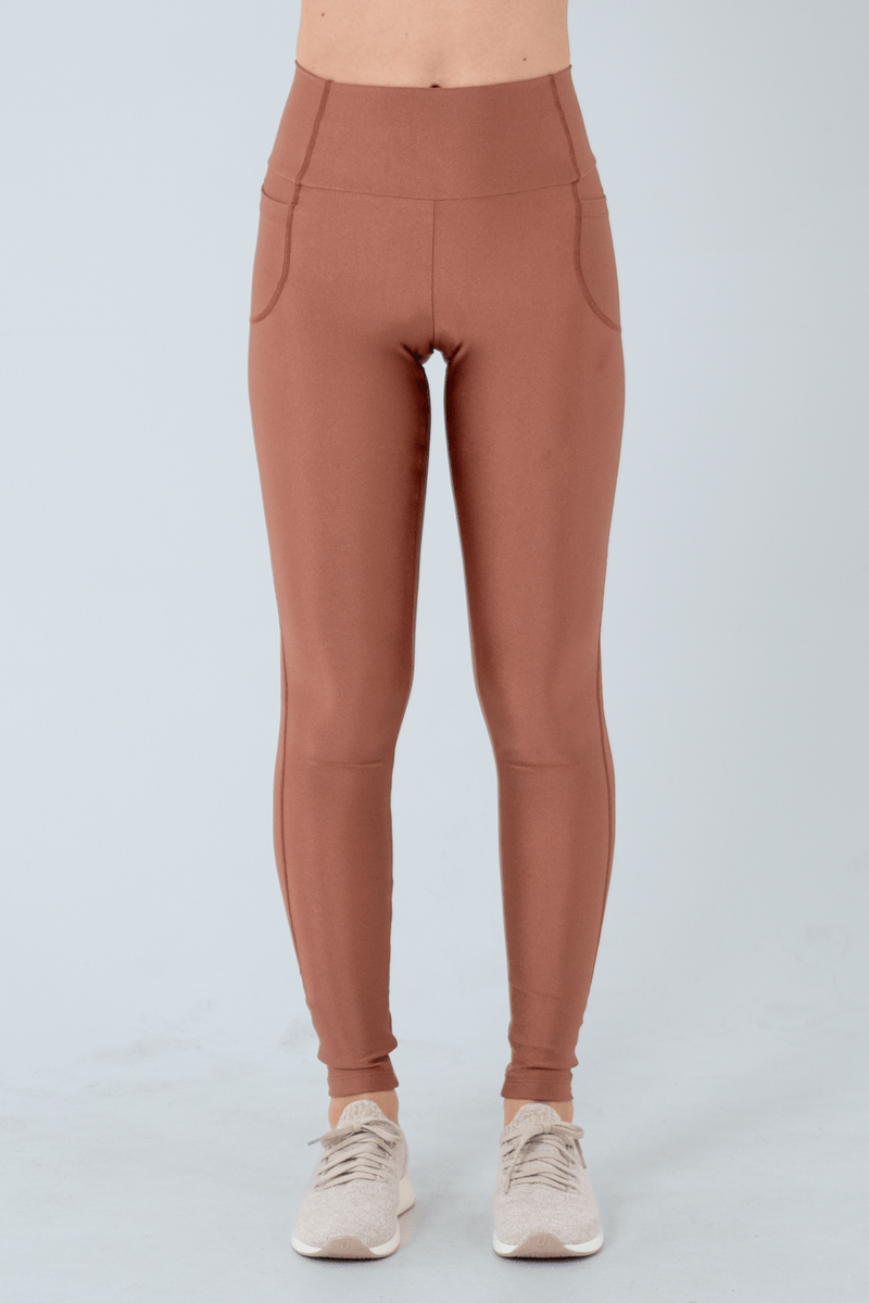 CALÇA LEGGING TERRACOTA