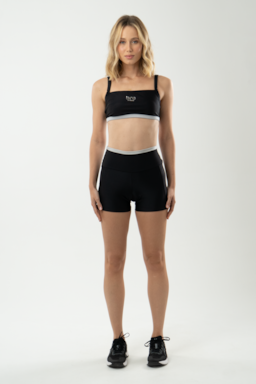 Ver foto 2 de 7 — SHORT FITNESS MARRONE