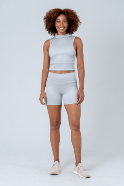 Ver foto 4 de 5 — SHORT FITNESS STRIPE